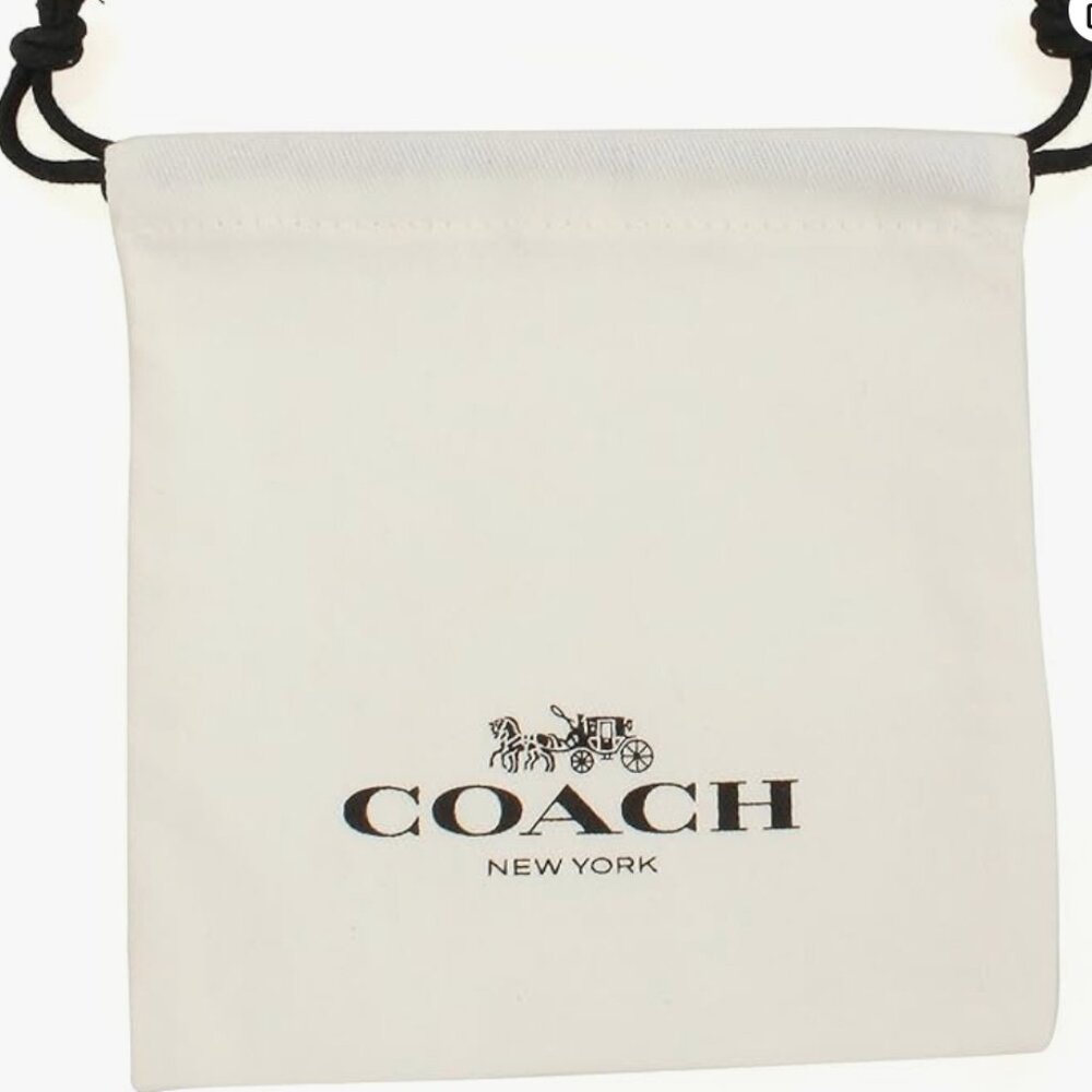 COACH Jewelry Women's Signature C Heart Pendant Necklace NWT $95 RV - Picture 5 of 5